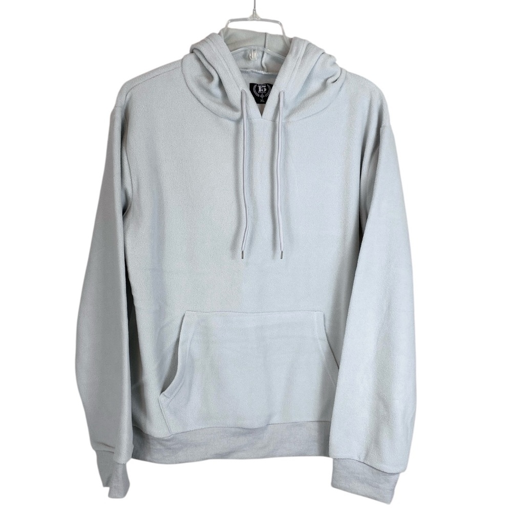 NEW Women’s “15 NORTH” THE LOUNGE HOODIE  LIGHT GRAY  Warm and Cozy  XL